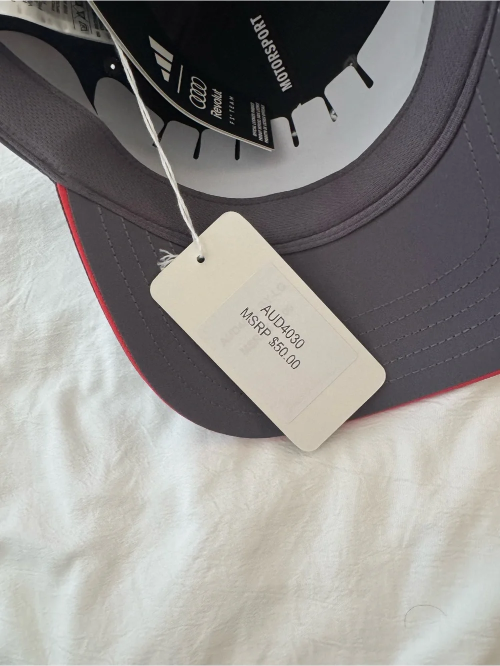 Audi x Revolut F1 Team Embroidered Baseball Cap - Dark Gray
